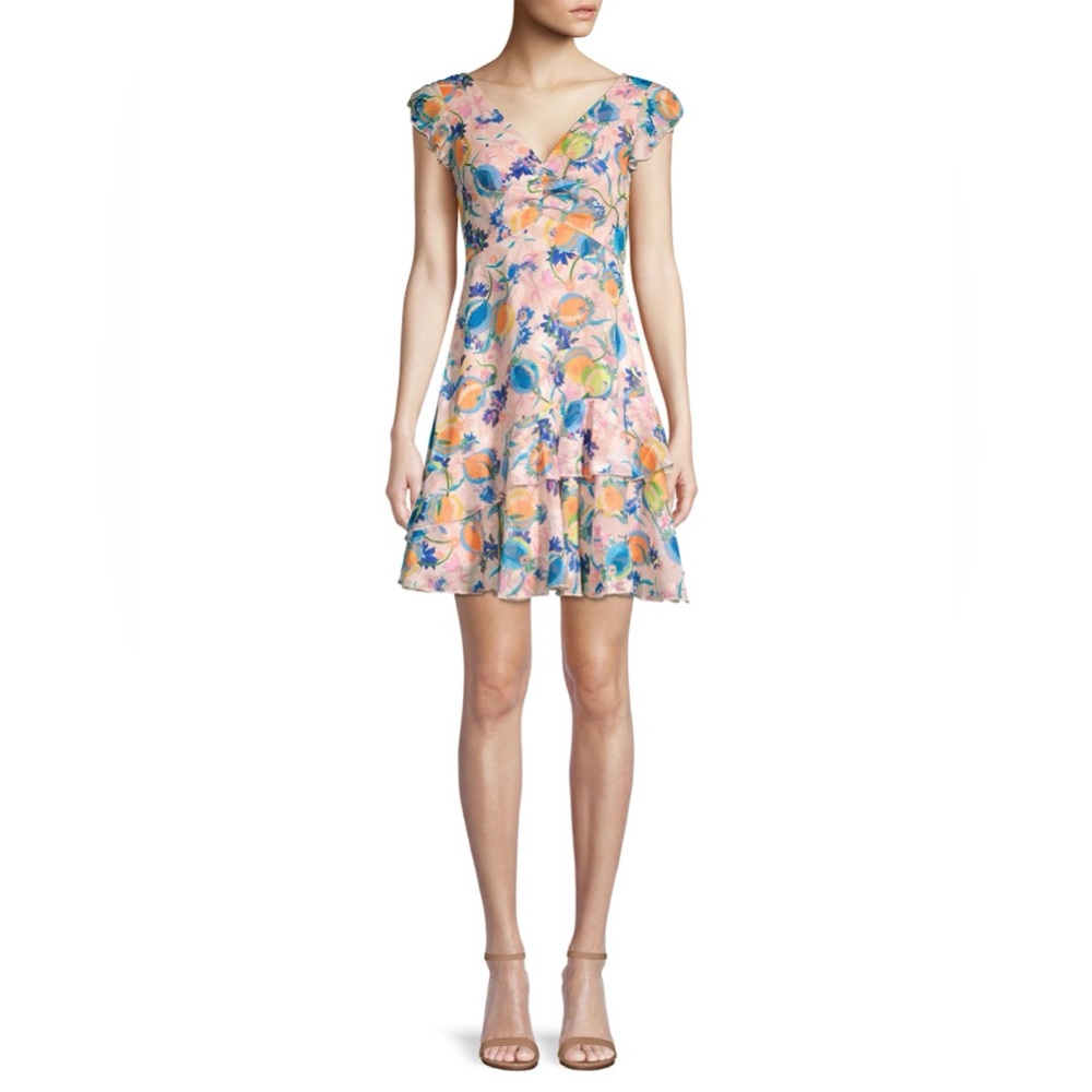 SALONI Floral Multicolor Dress - Picture 8 of 11